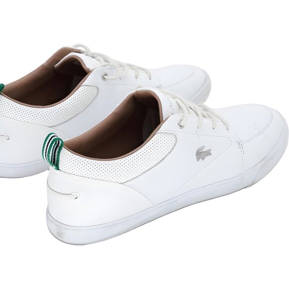 Lacoste Bayliss 119 1 U White Casual Sneakers Men's US 11.5 - Picture 3 of 6